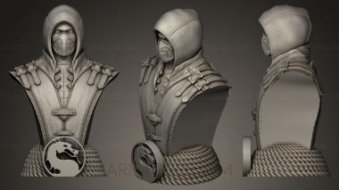 Busts of heroes and monsters (BUSTH_0278) 3D model for CNC machine